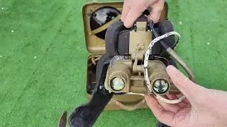 Russian Night Vision Device PNW-57 Old USSR Vehicle accessory - Stare urządzenie militarne ZSRR.