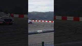 Iv&aacute;n Ares show. Carrera de Campeones Circuito la Roca. Rotonda Show.