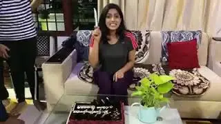 Swasika vijay | award celebration with family |😊😊