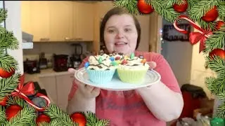 GINGERBREAD CHRISTMAS LIGHTS CUPCAKES | CHARLEANE KNOTT
