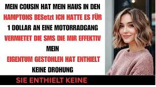 Cousin besetzte mein Hamptons Haus Ich vermietete es an eine Biker Gang für 1$