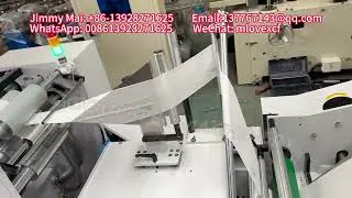 Auto L fold napkin tissue folding machine for restaurant serviette paper making machine#machine