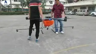 20l 20kg payload crop pesticide spraying drone Top intelligent X9 motors