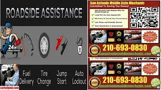 Roadside Assistance San Antonio, TX Emergency Mobile Mechanic Auto Repair Service Shop Near Me