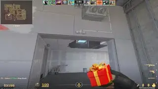 A kind man gifts presents to people (emotional)