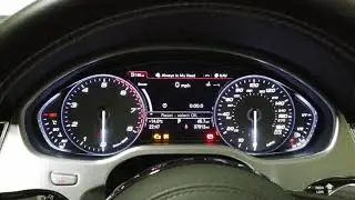 Tacho as input with engine off