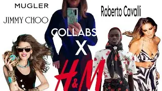My H&M designer collaborations  collection : Mugler, Jimmy Choo, Roberto Cavalli ++