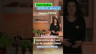 Curs despre condimente și ierburi aromatice #cursurionline