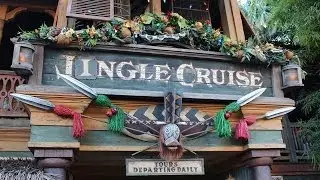 Jingle Cruise Full Attraction POV Ride Through Disneyland California
