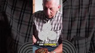 Как сделать оргонит с помощью катушки трискелиона #шорты