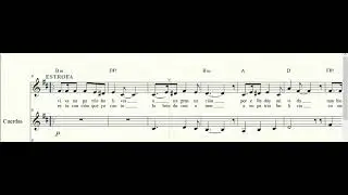 viva mi patria Bolivia (partitura)