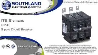 ITE/ Siemens B350, 50 Amp, 240 Volt, 3 Pole, Bolt-in Circuit Breaker