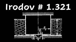 Irodov # 1.321 | Mechanics | Hydrodynamics