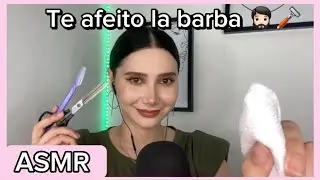 ASMR roleplay te rasuro la barba 🧔🏻🪒| asmr atención personalizada 😊| asmr español | @asmrale_ 😴