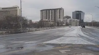 Roads remain slippery in Austin after winter storm