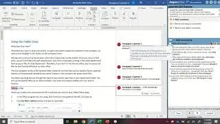 JasperActive Word 2019 Lesson 8: Working with Comments