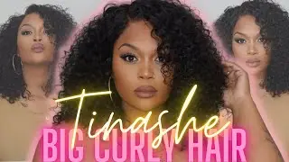 Detailed Style & Review | Big Curly Hair ft Tinashe Hair | A Perfect Valentine&rsquo;s Day Wig