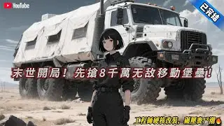 末世開局！搶走8千萬移動堡壘🚚工程師硬核改裝，碾壓喪屍潮🔥 #末世生存 #女強爽文 #機械美學