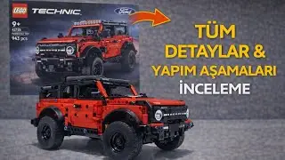 New LEGO Technic 42213 Ford Bronco SUV Car | Speed Build Review & Full Detailed Features | 4K HD