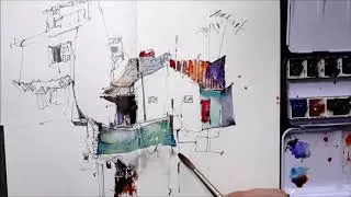 Painting demo using my new COLOUR PLAY LAB Set by Daniel Smith