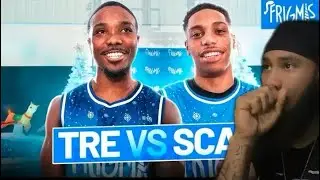 $1,000 ON THE LINE 😳 | Scar vs Tre 1v1 (FRIGMAS) Reaction