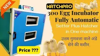 300 egg incubator fully automatic | Latest Technology with 100 Egg hatcher |    Best hatching 2022