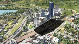 мой самый сложный ТРАНСПОРТНЫЙ УЗЕЛ в Cities Skylines | Океания 52