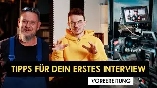 SO meisterst du DEIN erstes Interview vor der Kamera! | Tipps vom Profi!