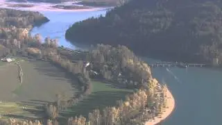 Eagle Perspective of The Harrison River