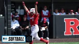 Indiana at Rutgers | Big Ten Softball | Apr. 23, 2023 | B1G+ Encore