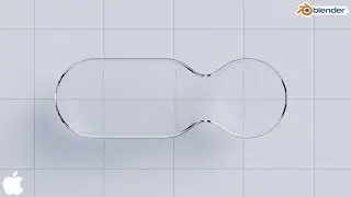 apple liquid glass scene tutorial | in blender just in 2 min :)