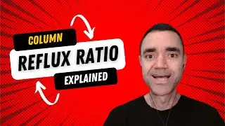 REFLUX RATIO IN DISTILLATION COLUMN | HOW TO FIND REFLUX RATIO | REFLUX RATIO DEFINITION