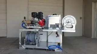 @midwestwashingequipmentllc1209 Cyclone 12 volt soft wash + pressure wash skid