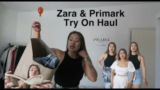 Zara and Primark Holiday Try on Haul June 2022 | UK size 10-12