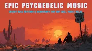 Epic Psychedelic Music | Desert Rock Rhythms & Downtempo Trip Hop Chill Vibes | Relax