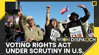 US: Are Black Voting Rights Under Siege? US Top Court May Nullify Voting Rights Act | WION Dispatch