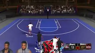 NBA 2k18 gameplay BLACKTOP. THE WORST DOU IN NBA HISTORY