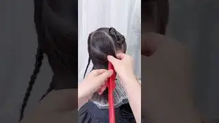 New Chinese Kids Hairstyle For Girls | Baby Hair Style #shorts