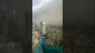 Как выглядит песчаная буря в Дубае🫣#duba&iuml; #dubainature #sandstorm #traveldubai #дубай2022