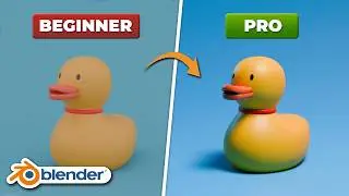 Blender Beginner Tutorial: Make Professional 3D Renders Fast