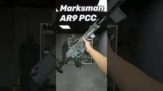 Marksman AR9 uses Glock mags 步槍插手槍彈匣#airsoft #生存遊戲#acetech #speedloader #bifrostbt
