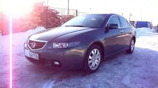 2005 Хонда Аккорд 2.4. Обзор (интерьер, экстерьер).
