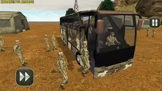 Army Bus Driving - Military Coach Transporter New Update Android Gameplay