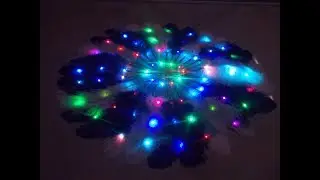 Светодиодные перьевые веера (Led fans) от LeDance-Fashion +79264404648 bellygale@mail.ru