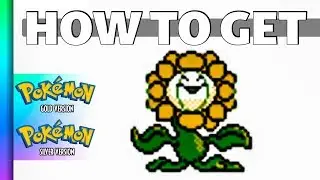 HOW TO GET Sunflora in Pokemon Gold and Silver