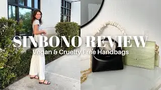 SINBONO HANDBAG REVIEW: The Vienna, The Olivia & The Ella | 100% Vegan Handbags & Cruelty-Free