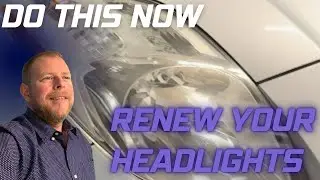 Restore your faded oxidized headlights to a factory, new condition and clarity permanently.
