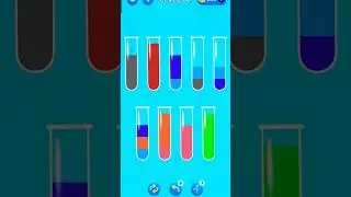 Water sort puzzle level 60 #watersortpuz #fungames #shorts #trending