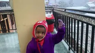 My first ever snowfall experience in Manali 2020 | Kullu Manali | Solang Valley