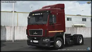 🚚обзор на maz 5440 e9 prostor 3 0 by nikola truck 1 51.steam#D_truckTV#konamee_tv#владимир#ATS#ets2🚛